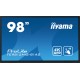 iiyama PROLITE Pizarra de caballete digital 2,49 m (98'') LED Wifi 400 cd / m² 4K Ultra HD